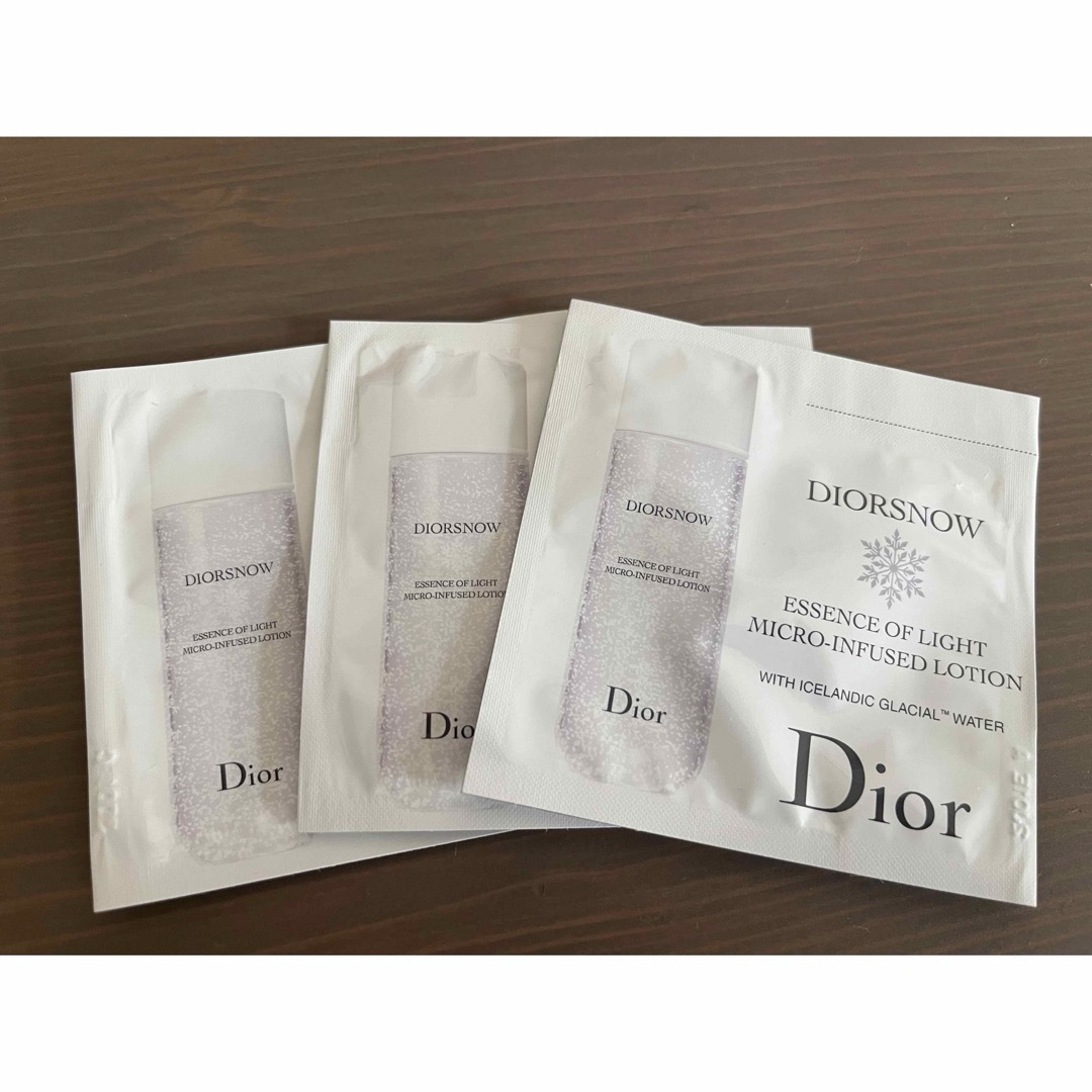 Dior(ディオール)のDIOR ディオール　スノー　ローション　化粧水　サンプル コスメ/美容のスキンケア/基礎化粧品(化粧水/ローション)の商品写真