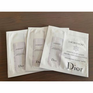 Dior - DIOR ディオール　スノー　ローション　化粧水　サンプル