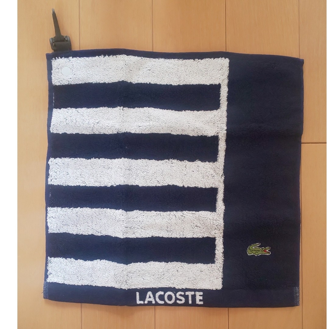 LACOSTE(ラコステ)のLACOSTE フック付きタオル インテリア/住まい/日用品の日用品/生活雑貨/旅行(タオル/バス用品)の商品写真