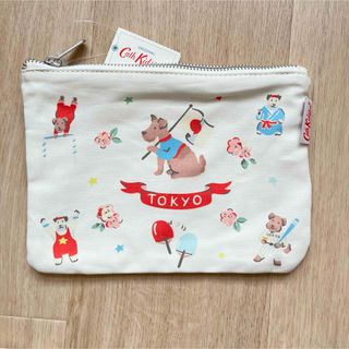 キャスキッドソン(Cath Kidston)の未使用タグ付き コットンポーチ(ポーチ)