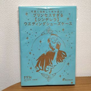 ゼクシィ付録　シンデレラ　ウェディングシューズケース(キャラクターグッズ)