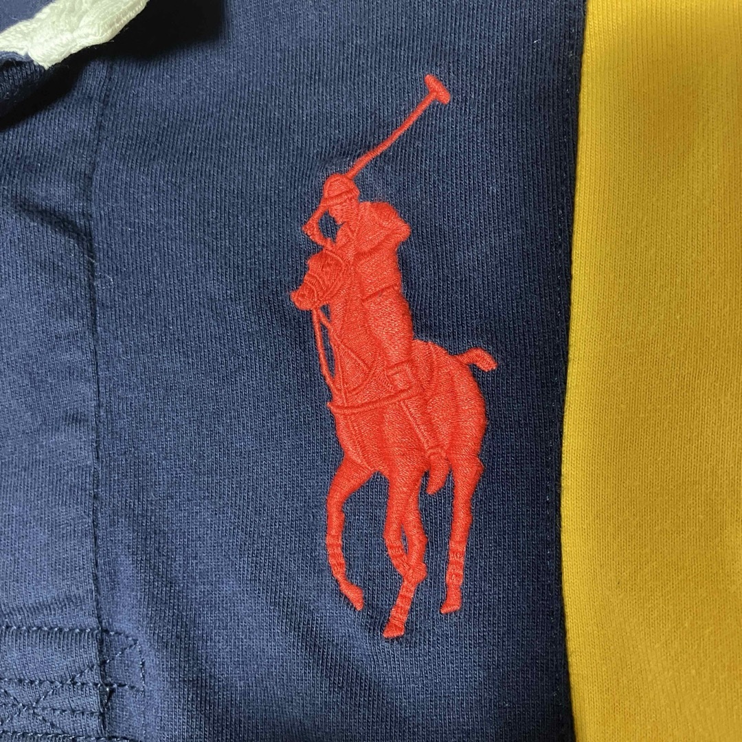 POLO RALPH LAUREN(ポロラルフローレン)のkiyo様専用！！！ポロ　ラルフローレン　ラガーシャツ  130cm キッズ/ベビー/マタニティのキッズ服男の子用(90cm~)(Tシャツ/カットソー)の商品写真