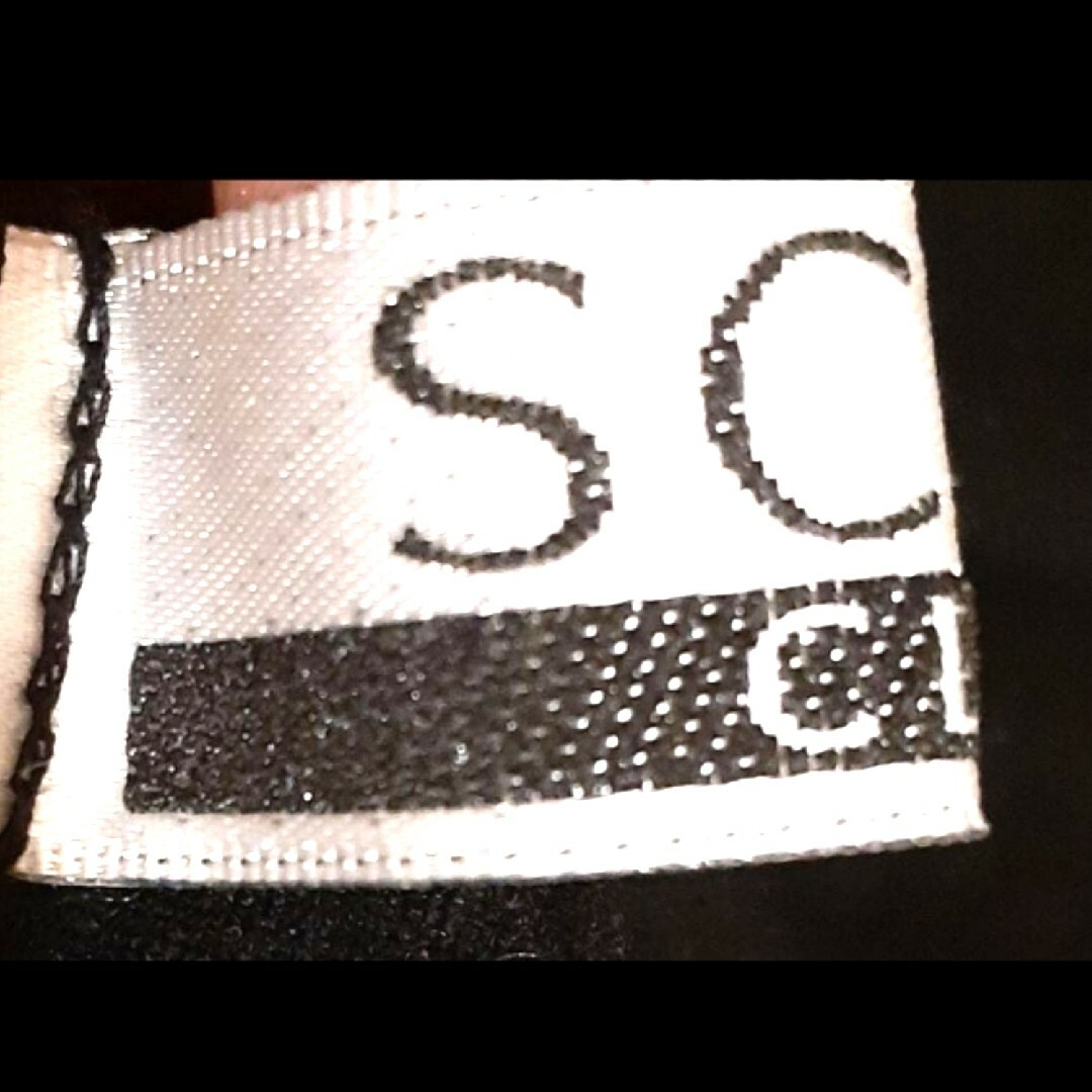 SCOT CLUB(スコットクラブ)の新品未使用　スコットクラブ　トップス　長袖　9号　ブラック×ホワイト レディースのトップス(カーディガン)の商品写真