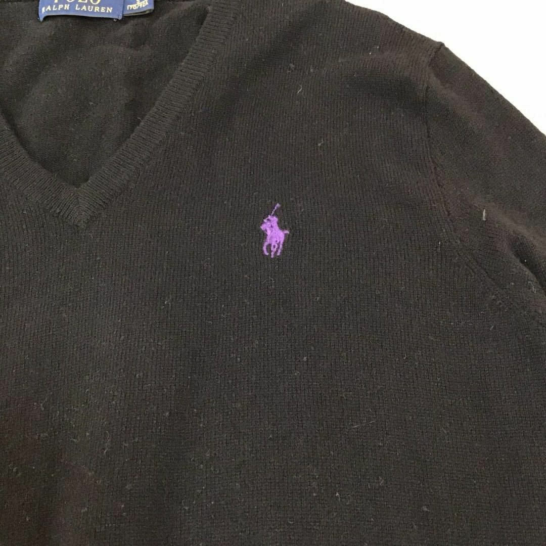 POLO RALPH LAUREN(ポロラルフローレン)の【POLO RALPH LAUREN】ポロラルフローレン(S)セーター　ウール メンズのトップス(ニット/セーター)の商品写真