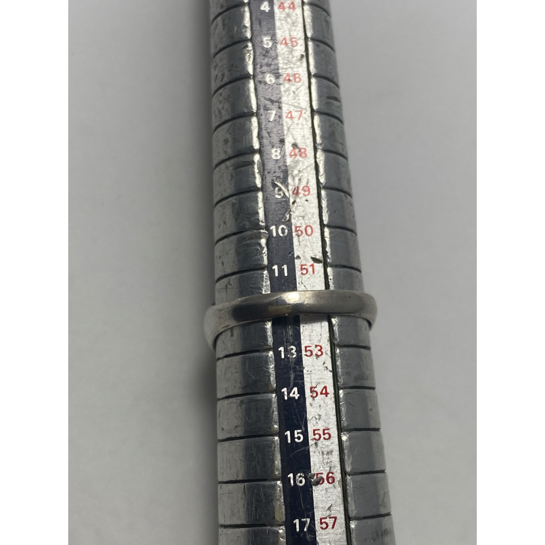ワイド 月型甲丸 ラウンドシルバー925リング ヴィンテージ12号 ワイド 月型甲丸 ラウンドシルバー925リング ヴィンテージ12号