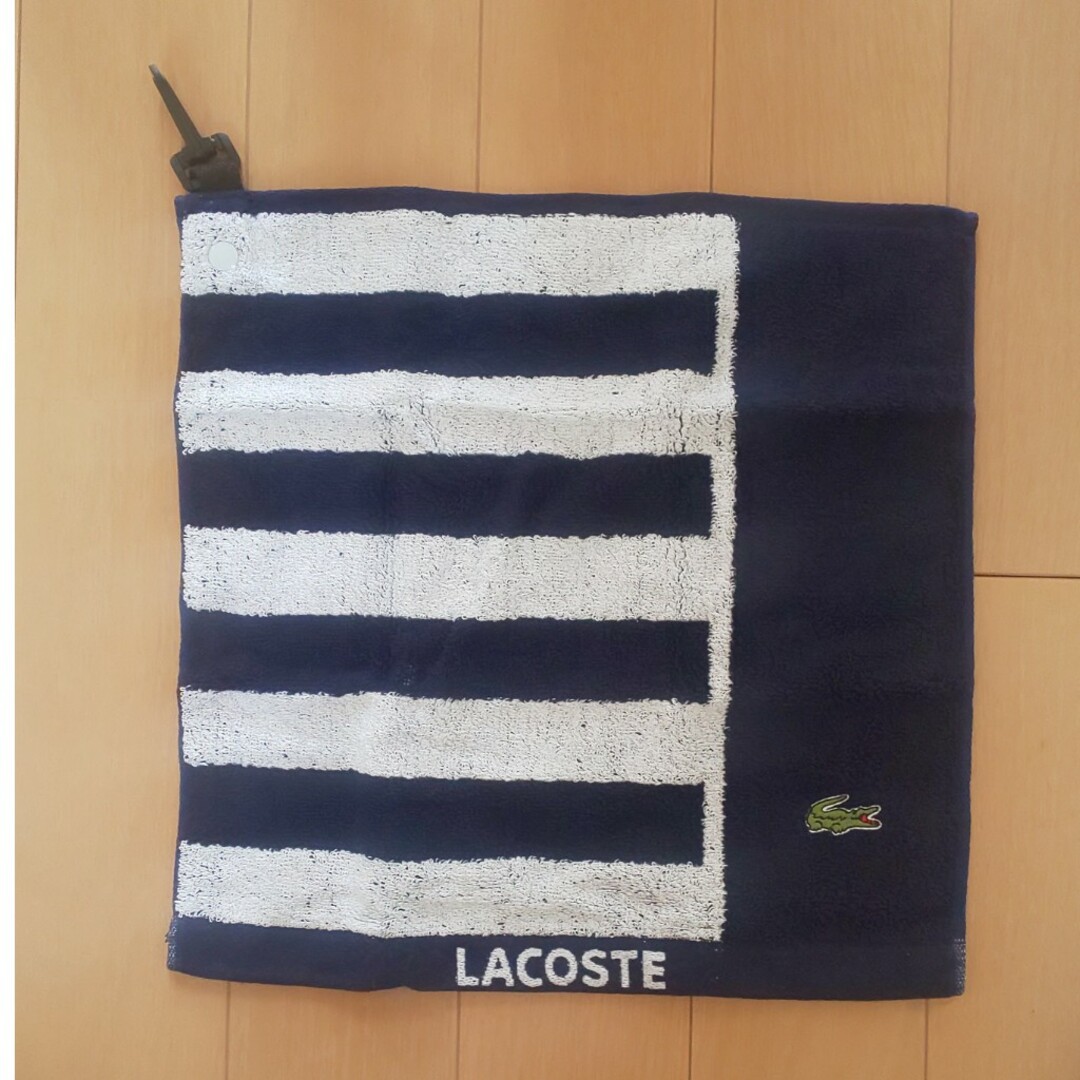 LACOSTE(ラコステ)のLACOSTE フック付きタオル インテリア/住まい/日用品の日用品/生活雑貨/旅行(タオル/バス用品)の商品写真