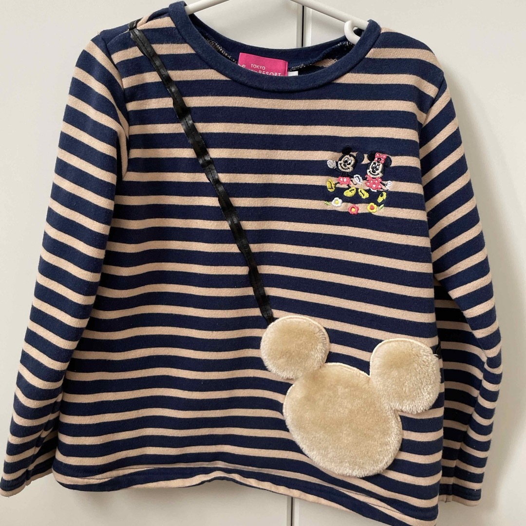 Disney(ディズニー)のディズニー　ディズニーTシャツカットソー キッズ/ベビー/マタニティのキッズ服女の子用(90cm~)(Tシャツ/カットソー)の商品写真