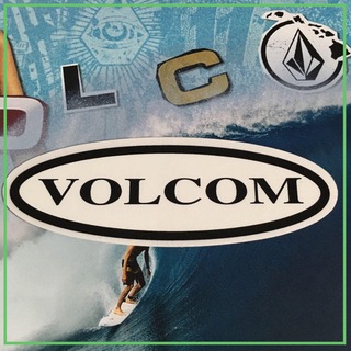 ボルコム(volcom)のVOLCOMボルコムUSA限定 非売品 激レアオーバルロゴステッカー1点物(その他)