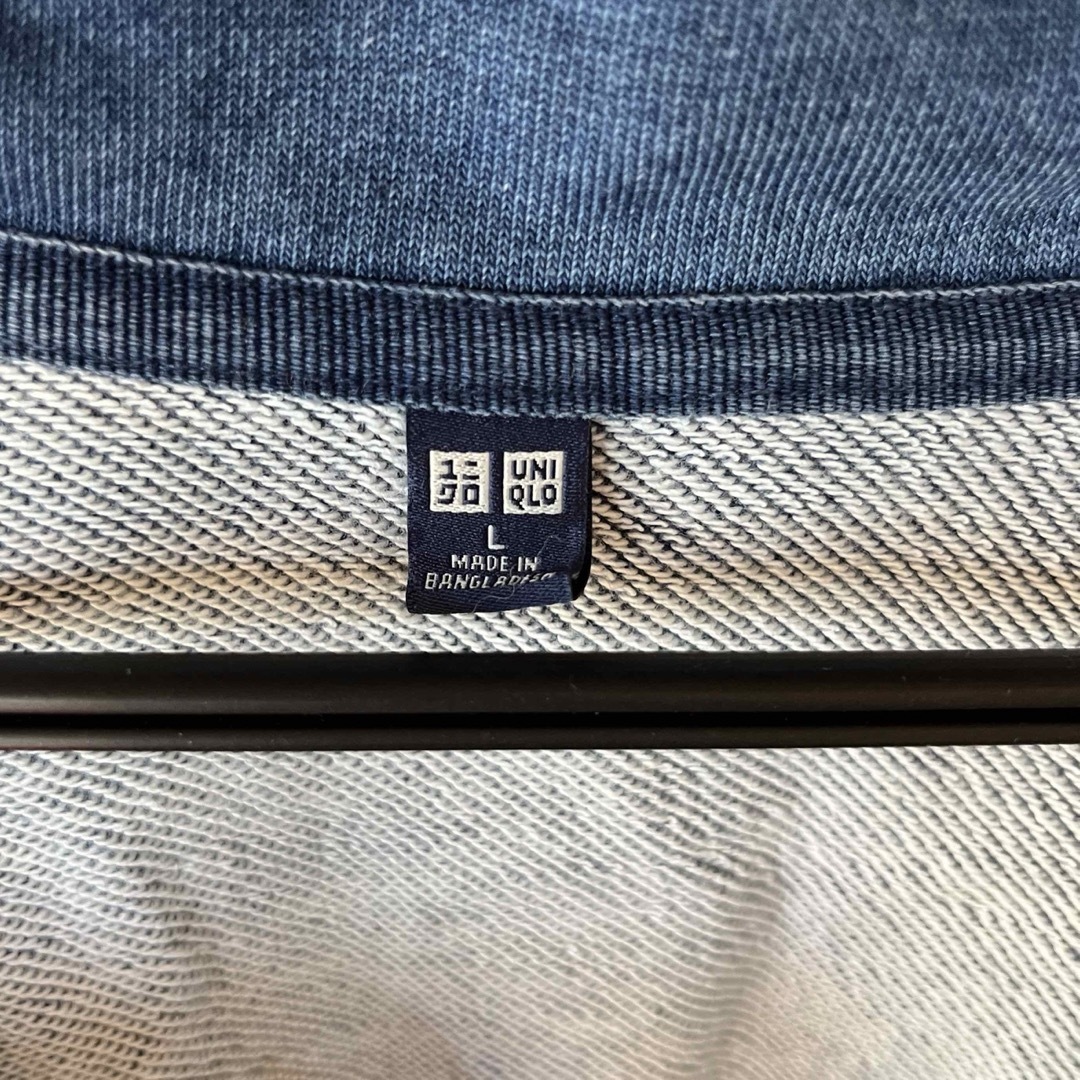 UNIQLO(ユニクロ)のUNIQLO ハーフジッププルオーバー　L メンズのトップス(スウェット)の商品写真