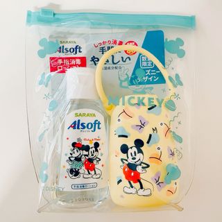 アルソフト 手指消毒 ローション 60mL ストラップ付 ミッキー＆フレンズ