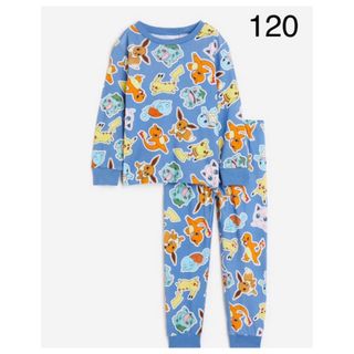 H&M - 新品　ポケモン　パジャマ　長袖　120-130