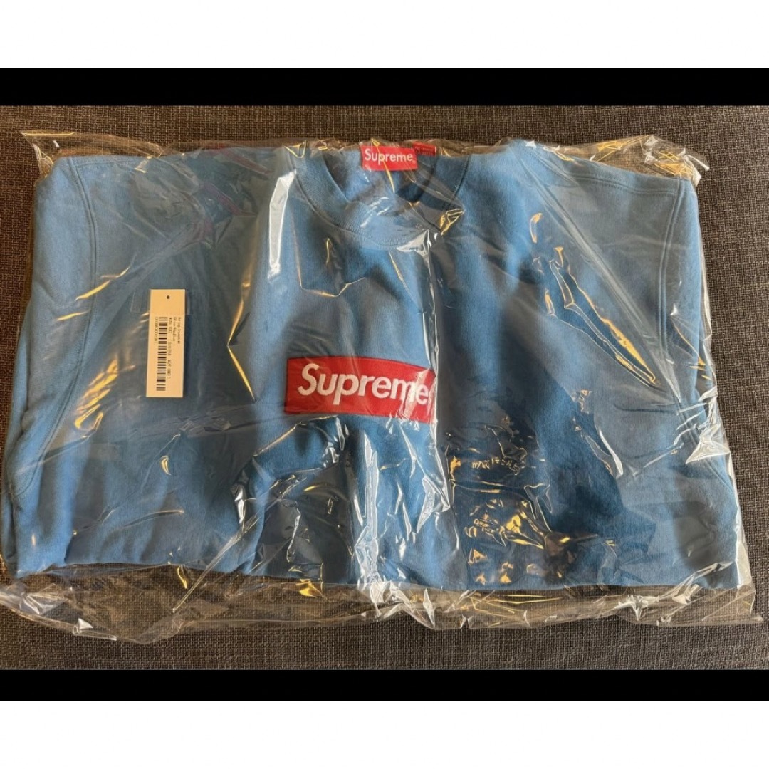 Supreme(シュプリーム)の未開封★Ｍ 国内Supreme Box Logo Crewneck "Blue" メンズのトップス(スウェット)の商品写真