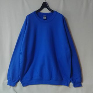 ギルダン(GILDAN)の【新品】GILDAN18000 裏起毛スウェット（ロイヤルブルー）XL(スウェット)