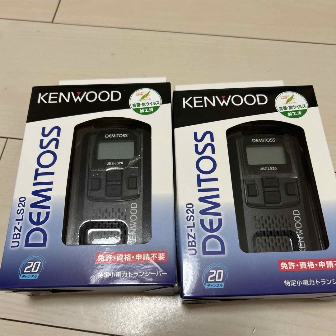 KENWOOD(ケンウッド)のケンウッド KENWOOD 交互20ch対応 特定小電力トランシーバー ブラック エンタメ/ホビーのテーブルゲーム/ホビー(アマチュア無線)の商品写真