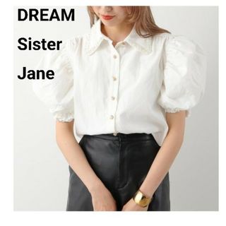 シスタージェーン(sister jane)の美品 ドリーム シスタージェーン アラベラ ビーズカラー ブラウス パールボタン(シャツ/ブラウス(半袖/袖なし))