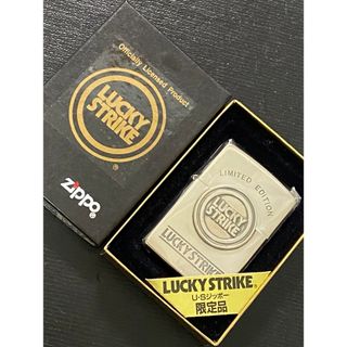 zippo ラッキーストライク 立体メタル 限定品 ヴィンテージ 1994年製(その他)