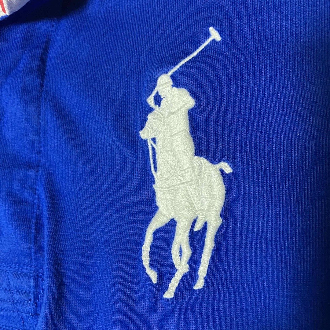 POLO RALPH LAUREN(ポロラルフローレン)のkiyo様専用！！！！ポロ　ラルフローレン　ラガーシャツ  130cm キッズ/ベビー/マタニティのキッズ服男の子用(90cm~)(Tシャツ/カットソー)の商品写真