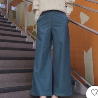 URBAN RESEARCH - アーバンリサーチ ❣ パンツ フレア グリーン バギー コーデュロイ 春 ワイド