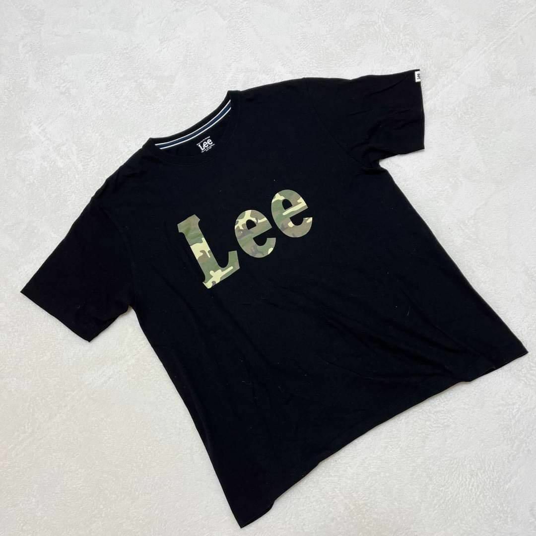 《Lee》リー (L) Tシャツ ロゴ 迷彩 半袖 トップス ロゴ入り メンズのトップス(Tシャツ/カットソー(半袖/袖なし))の商品写真