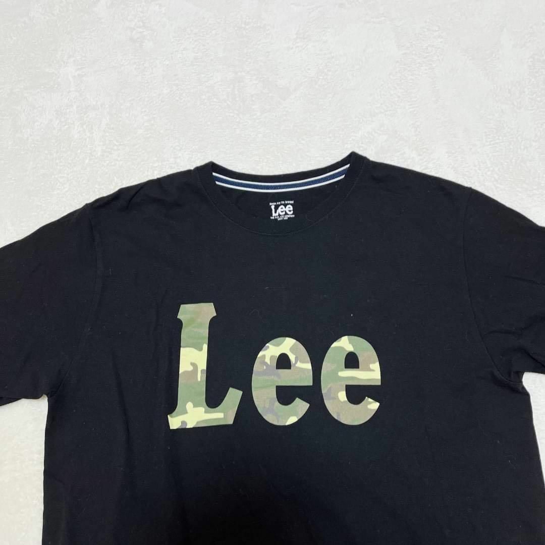 《Lee》リー (L) Tシャツ ロゴ 迷彩 半袖 トップス ロゴ入り メンズのトップス(Tシャツ/カットソー(半袖/袖なし))の商品写真