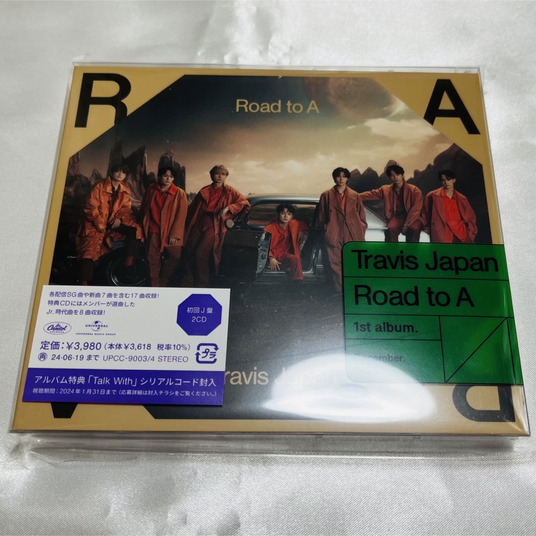 Johnny's(ジャニーズ)のTravis Japan  Road to A FC限定盤＋通常盤＋初回J盤 エンタメ/ホビーのタレントグッズ(アイドルグッズ)の商品写真