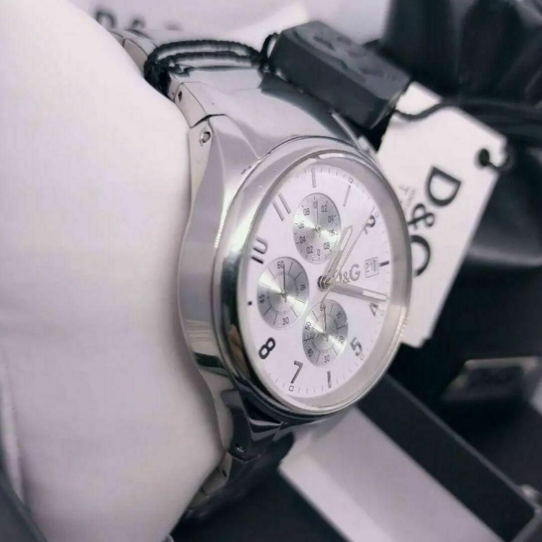 DOLCE&GABBANA(ドルチェアンドガッバーナ)の定価9万円　Dolce Gabbana　腕時計　ドルガバ　メンズ　D&G　動作品 メンズの時計(腕時計(アナログ))の商品写真