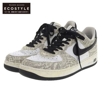 ナイキ(NIKE)のナイキ NIKE ナイキ Air Force 1 Low Cocoa Snake スニーカー シューズ メンズ オフホワイト ブラック 28.5cm 845053-104 10.5(US)(その他)