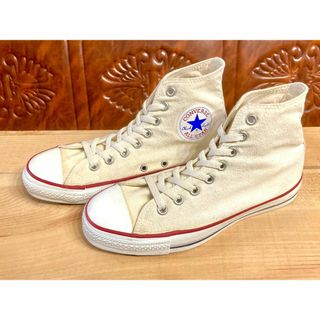 コンバース(CONVERSE)の★90s!USA!コンバース オールスター 白 ハイカット ビンテージ 241★(スニーカー)