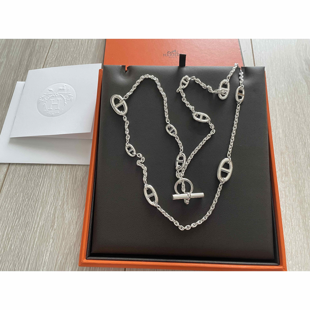 HERMES - 【新品】エルメスロングネックレス シェーヌダンクル HERMES - 【新品】エルメスロングネックレス シェーヌダンクル