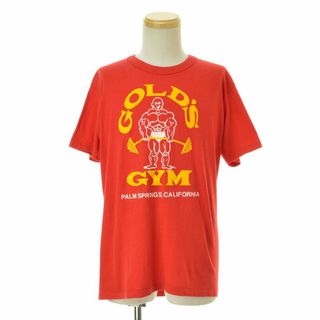 【VINTAGE】80s USA製 GOLD'S GYM半袖Tシャツ(Tシャツ/カットソー(半袖/袖なし))