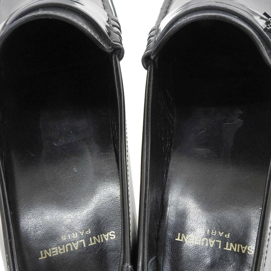 Saint Laurent(サンローラン)のサンローランパリ 美品 SAINT LAURENT PARIS サンローランパリ ペニーローファー シューズ レディース ブラック 41 711032 41 レディースの靴/シューズ(その他)の商品写真