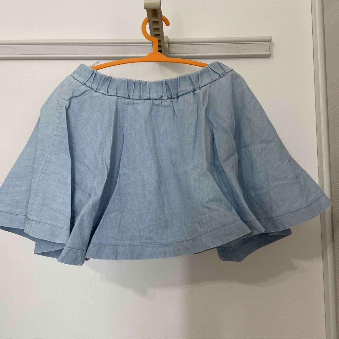 ショーパン付スカート　120 キッズ/ベビー/マタニティのキッズ服女の子用(90cm~)(スカート)の商品写真