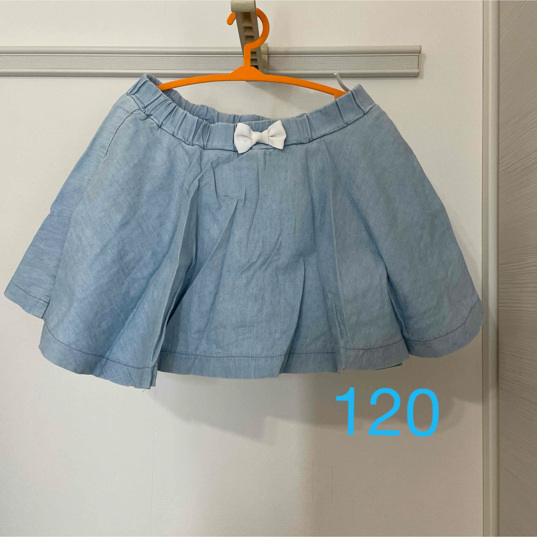 ショーパン付スカート　120 キッズ/ベビー/マタニティのキッズ服女の子用(90cm~)(スカート)の商品写真