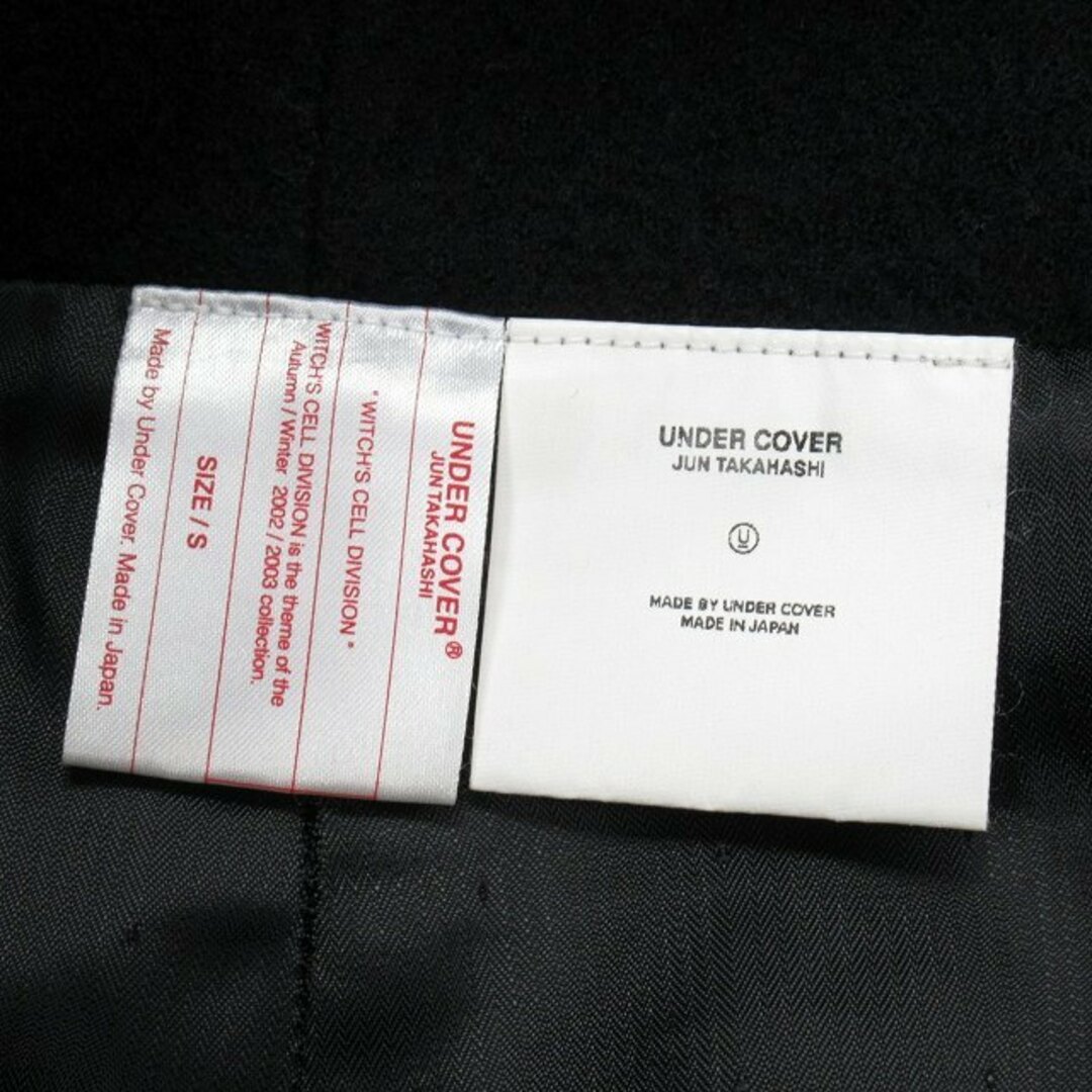 UNDERCOVER(アンダーカバー)の02AW アンダーカバー UNDERCOVER 魔女期 ウール 変形 スカート レディースのスカート(ロングスカート)の商品写真