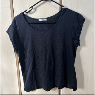 mystic トップス  Tシャツ ブラック シンプル 無地