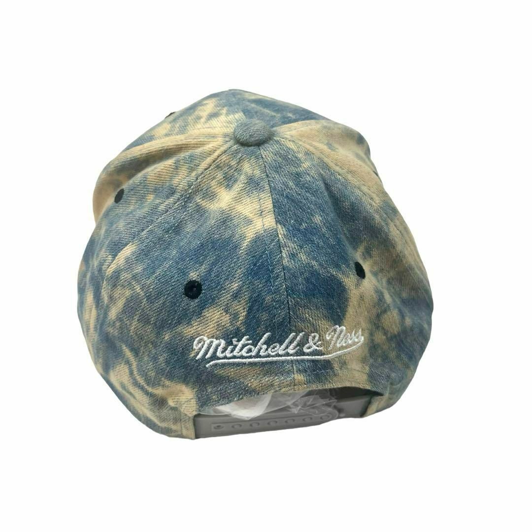 MITCHELL & NESS(ミッチェルアンドネス)のmitchell&ness(ミッチェル＆ネス)　キャップ　ブリーチ　デニム メンズの帽子(キャップ)の商品写真