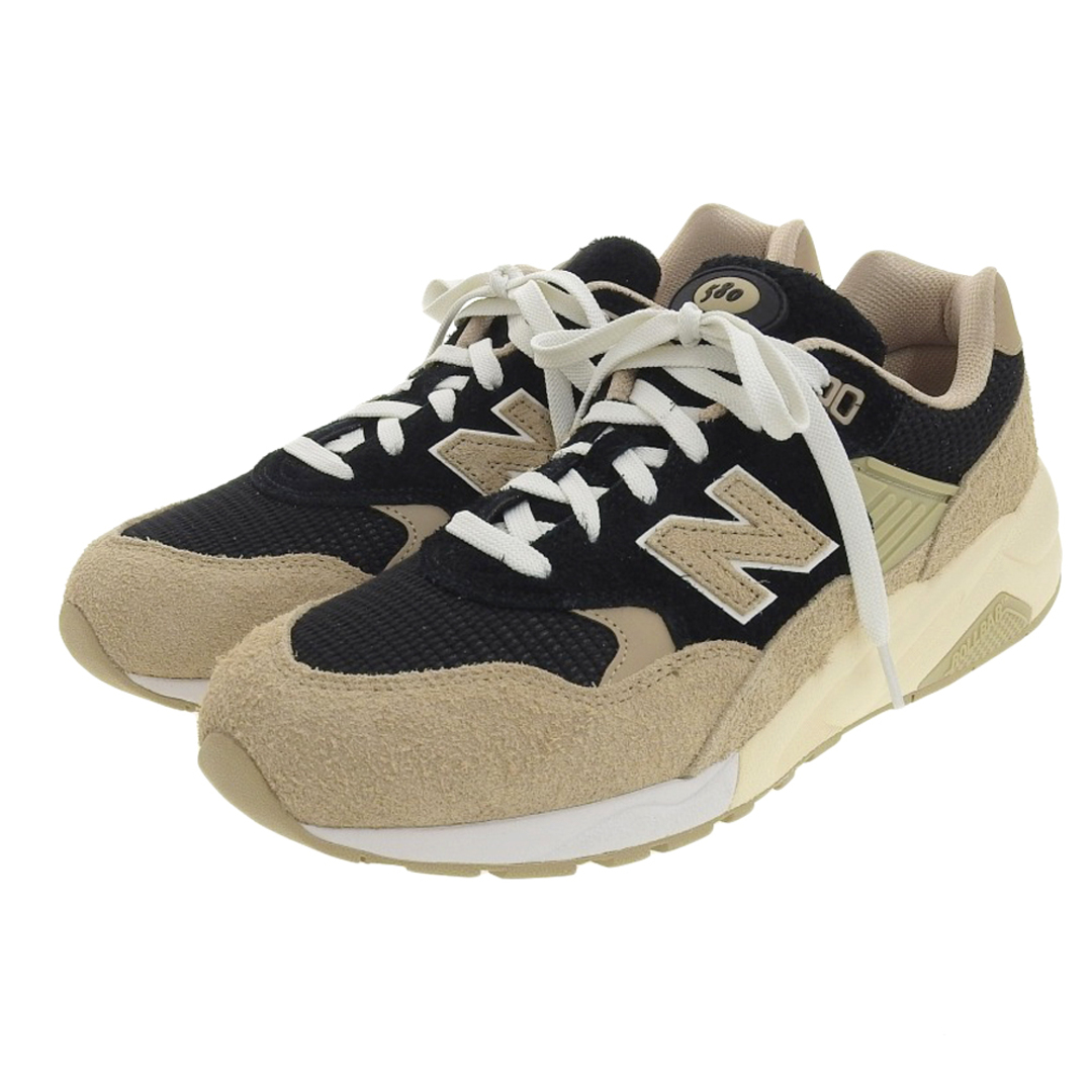 New Balance(ニューバランス)のニューバランス 新品同様 New Balance ニューバランス × サボタージュ ローカット スニーカー シューズ メンズ ベージュ ブラック 28.5cm 28.5 メンズの靴/シューズ(その他)の商品写真