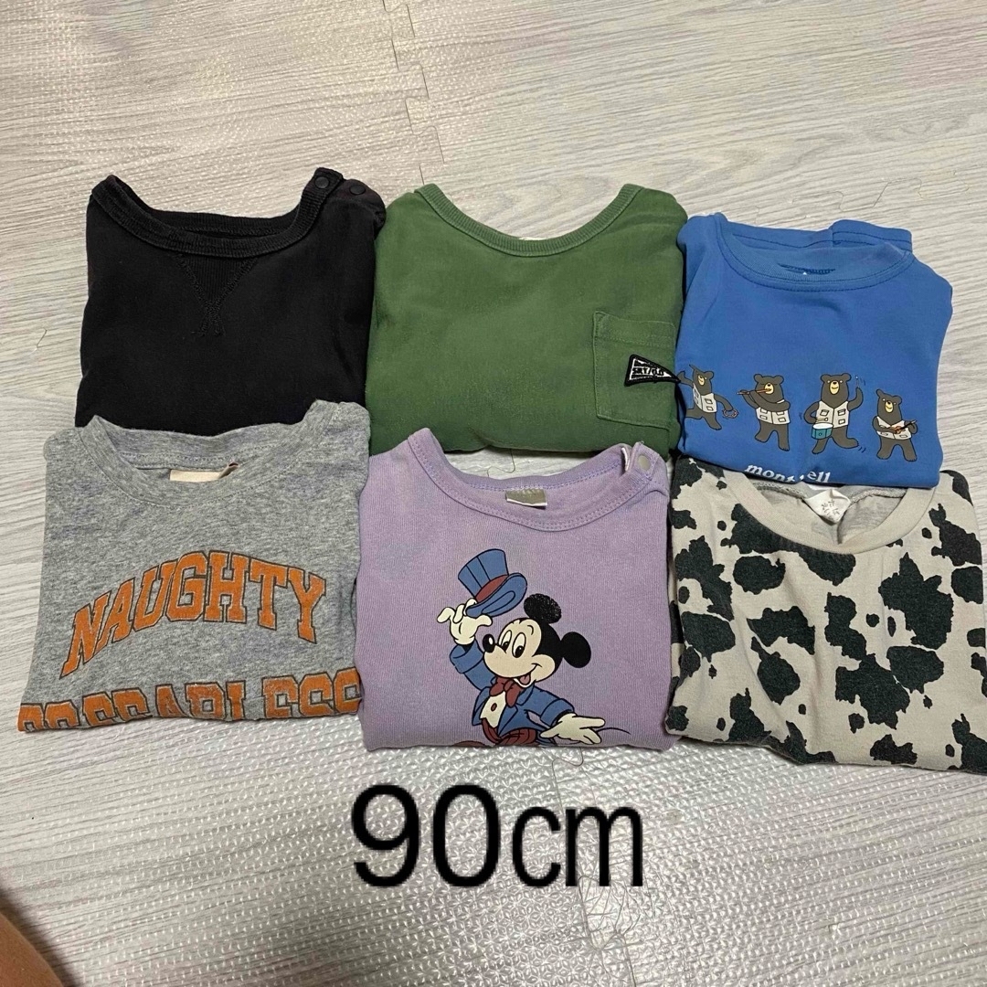 MARKEY'S(マーキーズ)の男の子　半袖　9枚セット　90.95.100㎝ キッズ/ベビー/マタニティのキッズ服男の子用(90cm~)(Tシャツ/カットソー)の商品写真