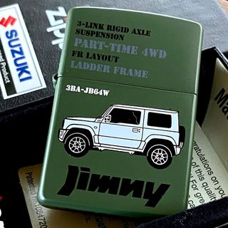 ジッポー(ZIPPO)の新品 Zippo ジムニー JB64W マットグリーン ジッポー(タバコグッズ)