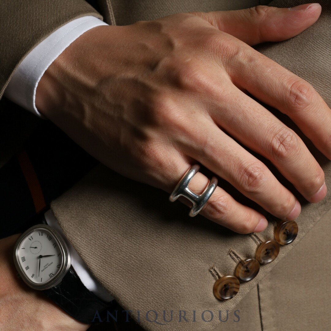 HERMES - エルメス リング オスモズ GM #51 SV925 箱の通販 by HERMES - エルメス リング オスモズ GM #51 SV925 箱の通販 by