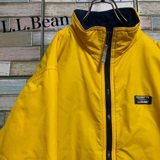 エルエルビーン(L.L.Bean)の【80'sUSA製】エルエルビーン　ウォームアップジャケット　ワンポイントロゴ(ブルゾン)