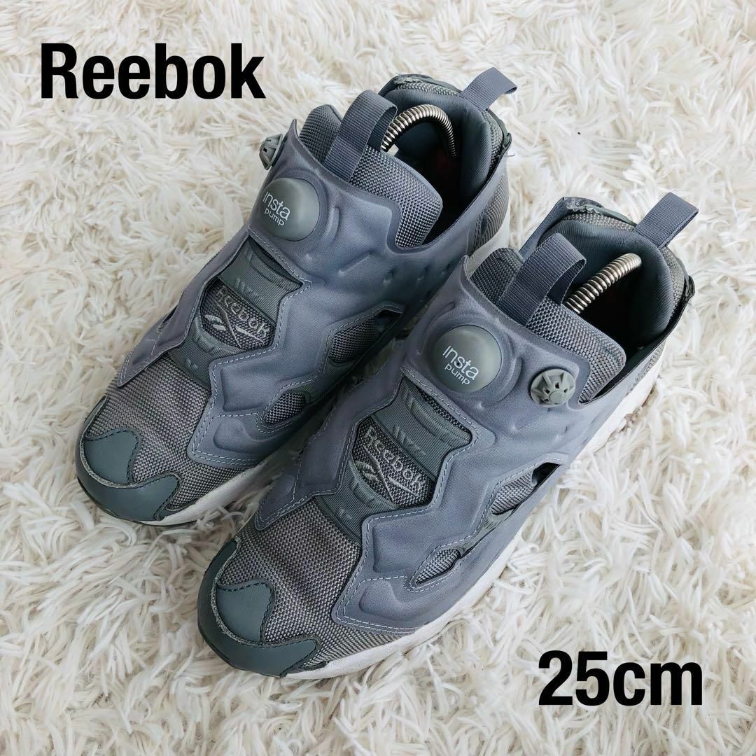 Reebok(リーボック)のReebokリーボックポンプフューリー　ライトグレー灰色　25cm メンズの靴/シューズ(スニーカー)の商品写真