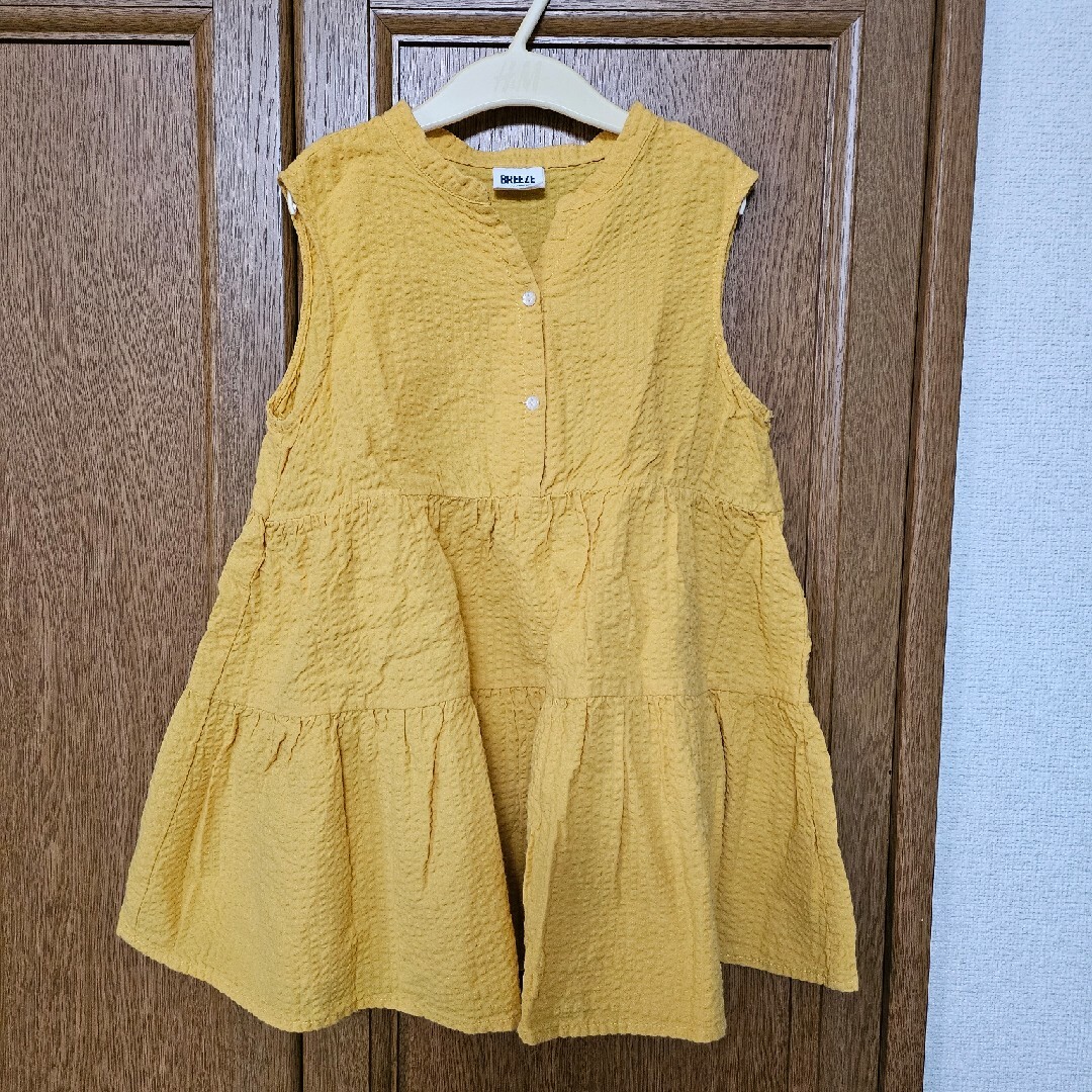 BREEZE(ブリーズ)のブリーズBREEZE　フレアチュニック　トップス　未使用 キッズ/ベビー/マタニティのキッズ服女の子用(90cm~)(Tシャツ/カットソー)の商品写真