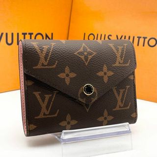 ルイヴィトン(LOUIS VUITTON)のルイヴィトン モノグラム ヴィクトリーヌ 3つ折り コンパクト財布(財布)