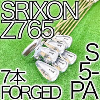 スリクソン(Srixon)のキ43★SRIXON Z765 7本アイアンセット DUNLOP スリクソン S(クラブ)