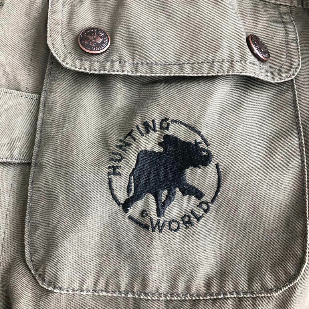 HUNTING WORLD - ハンティングワールドハンティングジャケットL HUNTING WORLD - ハンティングワールドハンティングジャケットL