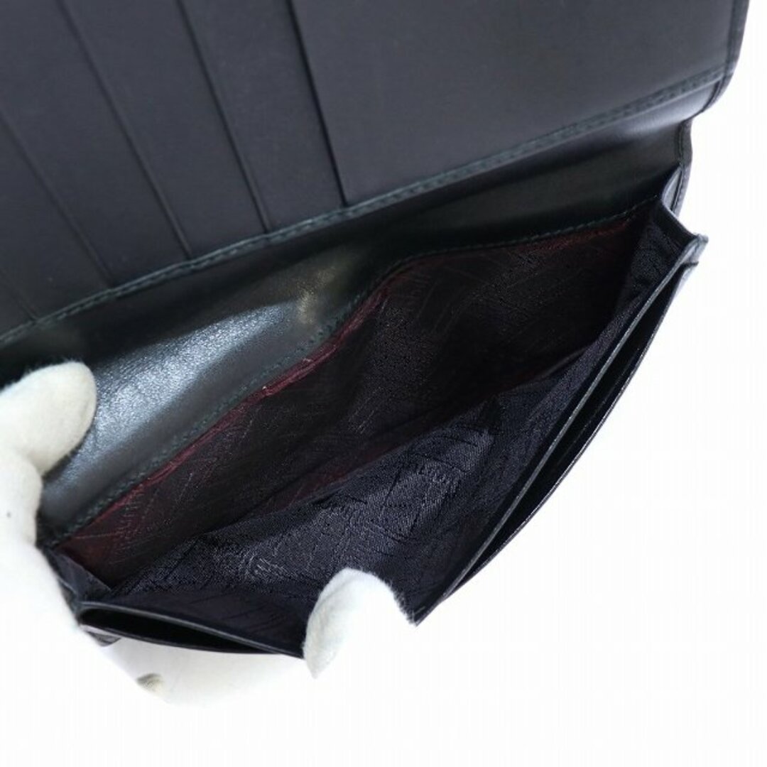 Dunhill(ダンヒル)のダンヒル dunhill 長財布 二つ折り 札入れ ウォレット レザー 黒 メンズのファッション小物(折り財布)の商品写真