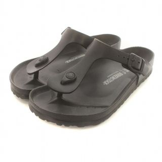 ビルケンシュトック(BIRKENSTOCK)のBIRKENSTOCK Gizeh ギゼ ビーチサンダル ラバー 26cm 黒(サンダル)