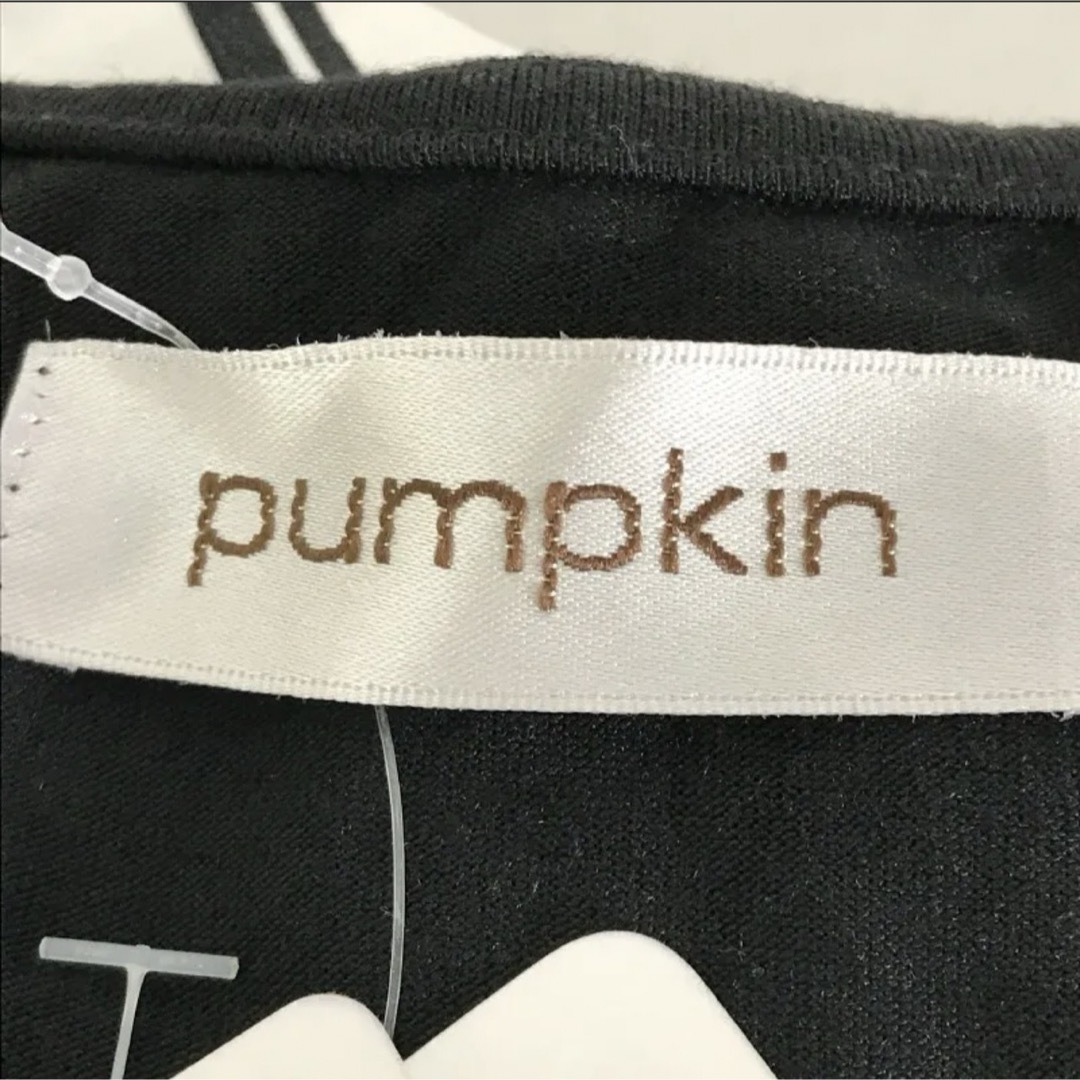 【新古品 】pumpkin ロングワンピース ノースリーブ ウエストギャザー  レディースのワンピース(ロングワンピース/マキシワンピース)の商品写真