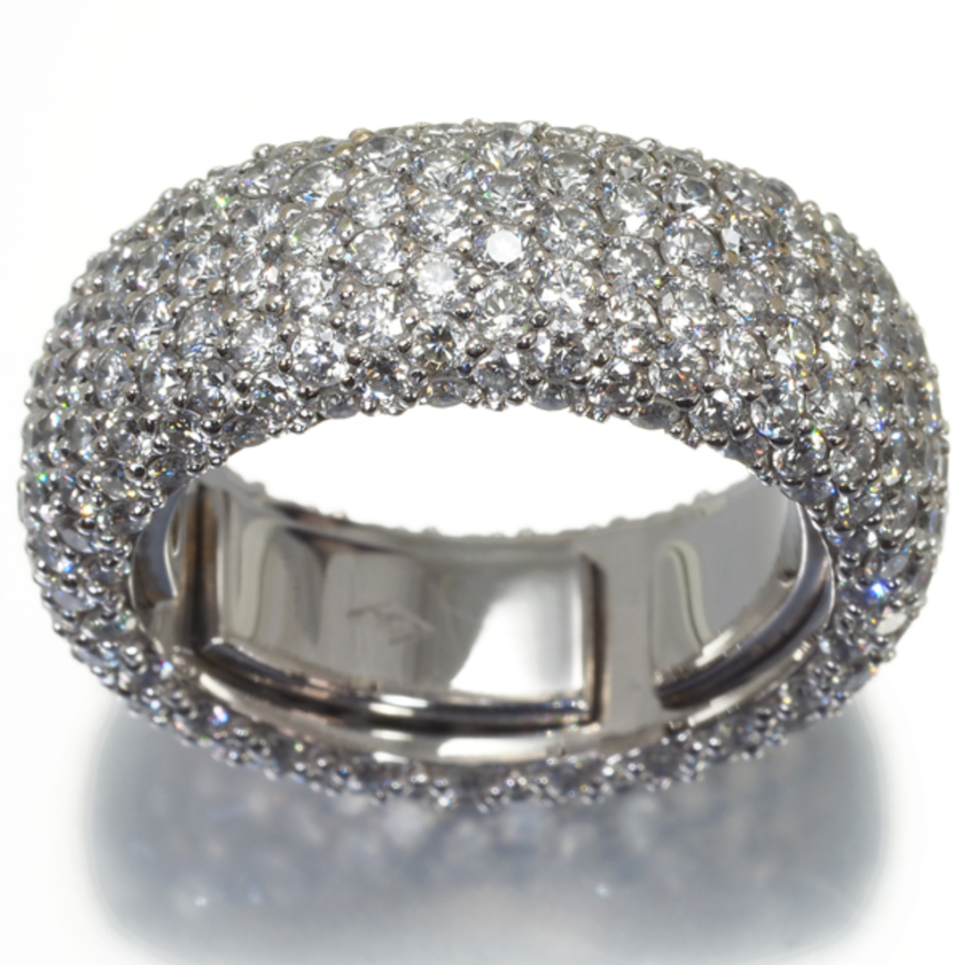 ダイヤ フルエタニティ パヴェ リング K18WG ソーティング レディースのアクセサリー(リング(指輪))の商品写真